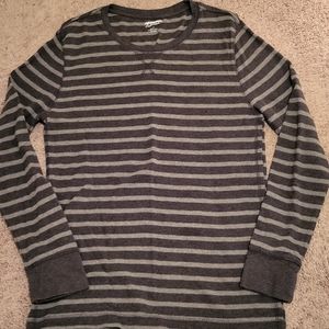 Arizona Jean Co. Men's Long Sleeve Gray Shirt Size Large